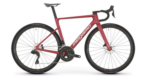 Vélo de Route Megamo Pulse 15 Shimano 105 Di2 12V 700 mm Rouge 2026