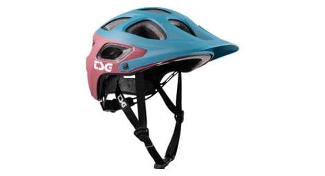 Casque tsg seek graphic design block bleu/bordeaux