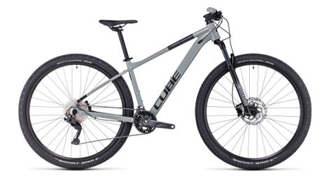 Vtt semi-rigide cube attention shimano deore/slx 11v 27.5 gris swamp 2023