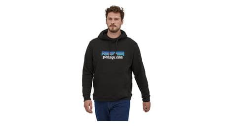 Sweat à capuche unisexe patagonia p-6 logo uprisal hoody noir