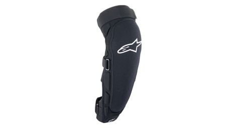 Genouillère avec protège tibia alpinestars a-impact plasma pro noir