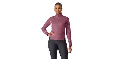 Chaqueta de manga larga castelli dinamica 2 para mujer morado