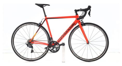 Produit reconditionné · cannondale supersix evo carbone · orange / vélo de route / cannondale | très bon état