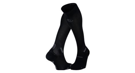 Chaussettes bv sport trail ultra compression noir/gris