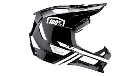 Casco integral 100% trajecta fidlock sp21 negro / blanco s (55-56 cm)