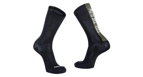 Chaussettes northwave feel the flow noir vert