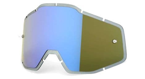 100% Ecran Anti-Buée Racecraft/Accuri/Strata - Blue Mirror Smoke