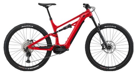 Bicicleta de montaña eléctrica cannondale moterra neo s1 shimano slx/xt 12v 630 wh 29'' roja con doble suspensión l / 172-182 cm