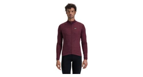 Maglia a maniche lunghe santini pure violet l