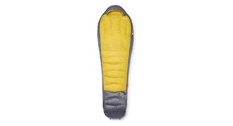 RAB Neutrino Schlafsack –12 °C Grau/Gelb