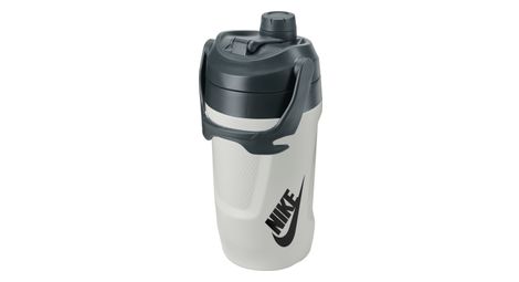 Borraccia Nike Fuel Jug da 1200 ml, bianca/grigia