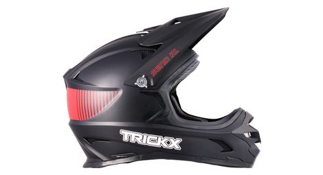 Trick-x send it 2 integraalhelm zwart / rood