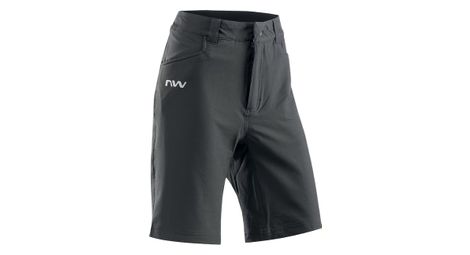 Short femme northwave escape baggy noir