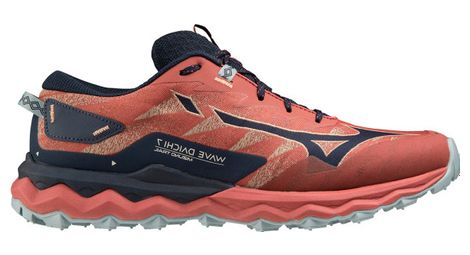 Zapatillas trail running mizuno wave daichi 7 rojo azul 43