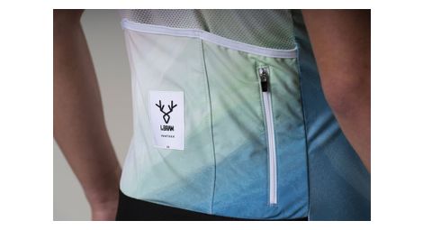 Kurzarm Trikot Ventoux Aquarelle Grun