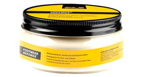 Limpiador de cera de abeja para calzado jack wolfskin