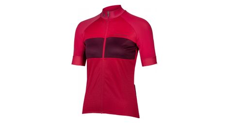 Maillot xtract lite femme endura fs260 pro ii lie de vin rouge