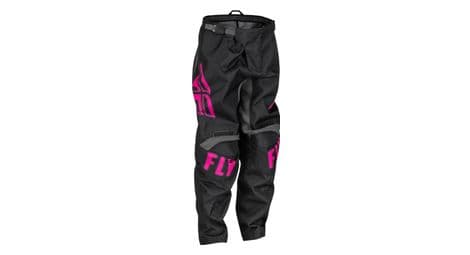 Pantalones fly f-16 negro / rosa niño