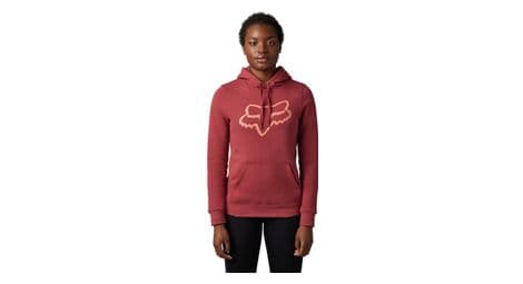 Sweat à capuche fox boundary femme rouge