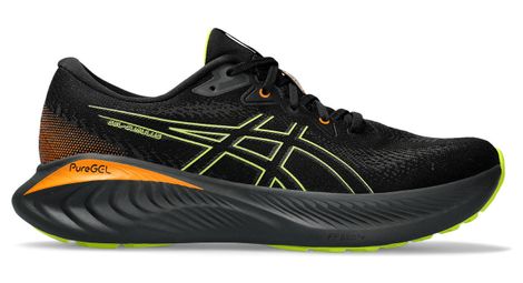 Asics gel cumulus 25 gtx scarpe da corsa nero giallo arancione uomo