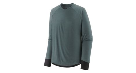 Patagonia dirt craft long sleeve jersey green s