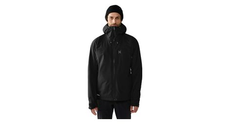 Chaqueta impermeable Haglöfs ROC Sight Gore-Tex negra para hombre