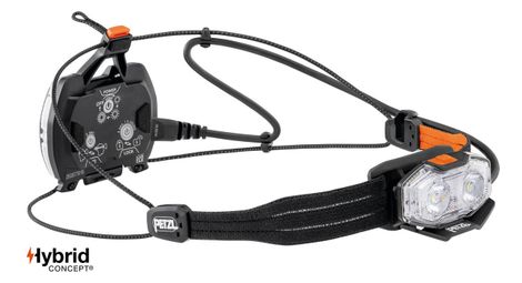 Lampe Frontale Petzl NAO LT 600 lumens Noir/Orange