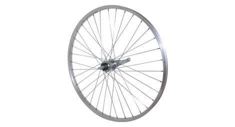 Roue city 26  alu torpedo arriere moy acier retropedalage 1v. (coaster brake)