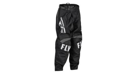 Pantalones fly f-16 negro/blanco niño