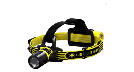 Lampe frontale led exh8r série atex ex-zone 1/21 ledlenser - noir / jaune