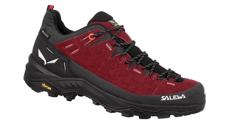 Scarponi da trekking da donna salewa alp trainer 2 gore-tex rosso