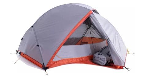 Forclaz trek 900 freestanding 2 person tent gray orange