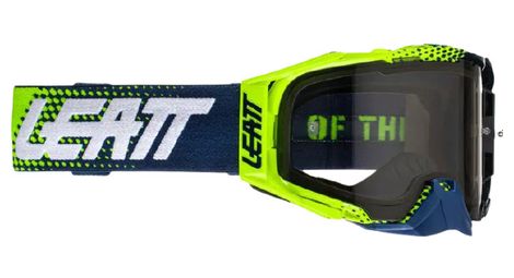 Masque leatt velocity 6 5 lime bleu ecran gris clair 58