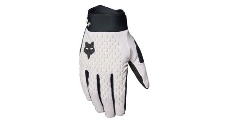 Guantes largos Fox Defend Chalk blancos
