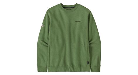 Patagonia fitz roy icon uprisal crew sudadera unisex verde