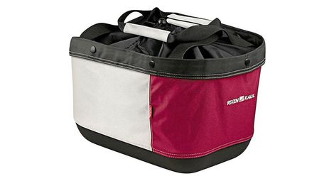 Klickfix bag alingo gt pour racktime rouge/crème