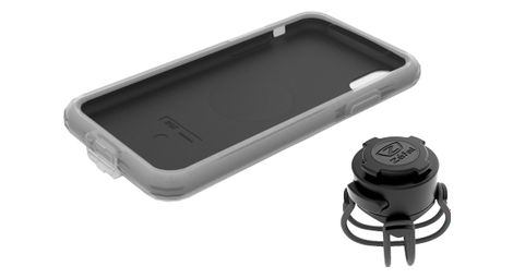Coque de smartphone zéfal z console iphone x + support z bike mount noir