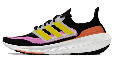 Chaussures de running adidas ultraboost light noir multi-couleurs femme