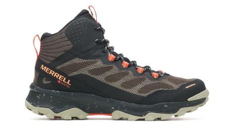 Chaussures de randonnée merrell speed strike mid gore-tex corail/noir