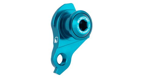 Patte de dérailleur burgtec udh aluminium bleu turquoise