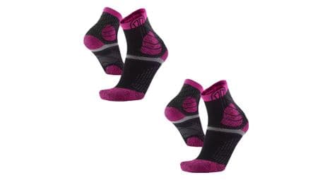 Chaussettes de trail running avec renforts cheville  lot de 2 trail protect