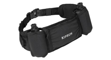 Kiprun 500 2x250ml Zwarte Hardloop Hydratatie riem