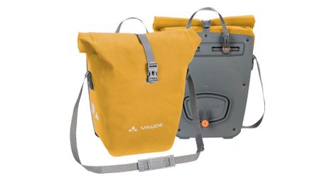 Paire de sacoches de porte-bagage vaude aqua back deluxe jaune (x2)