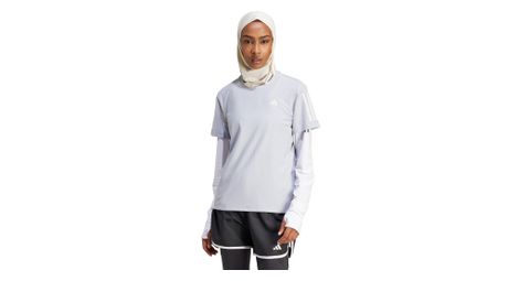 adidas own the run grey women s short sleeve jersey