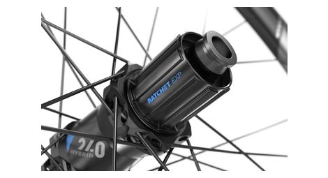 Roue arriere dt swiss hxc 1501 spline one 27 5 35 mm boost 12x148 mm 6 trous