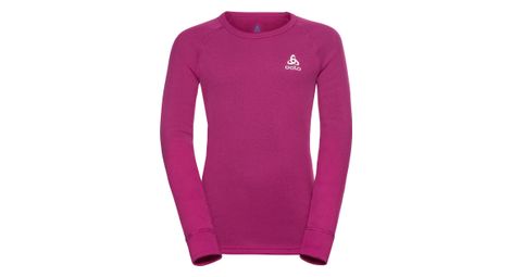 Maillot manches longues odlo active warm eco rose enfant