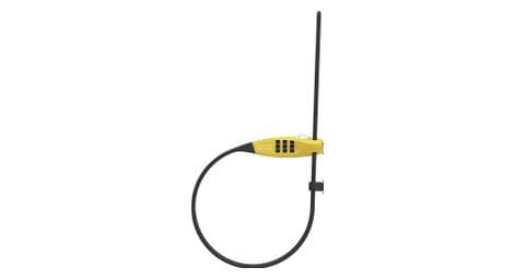 Abus combiflex travelguard blocca cavo giallo