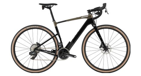 Bicicleta de gravilla cannondale topstone carbon 1 rle sram force etap axs 12v 700 mm negra perla m / 170-185 cm