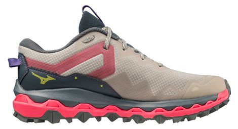 Zapatillas Trail Running Mizuno Wave Mujin 9 Gris RosaMujer
