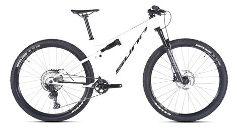 Sunn shamann xc s2 volledig geveerde mtb shimano slx 12s 29'' wit